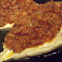 Pierś z kurczaka grillowana z serem zapiekana