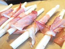 Fot. sebek, Pieczone szparagi