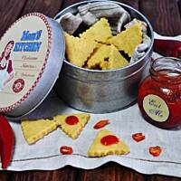 Pikantne, kruche ciasteczka maślane