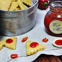 Pikantne, kruche ciasteczka maślane