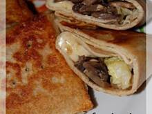 Fot. Olciaa, Pełnoziarniste naleśniki z pieczarkami