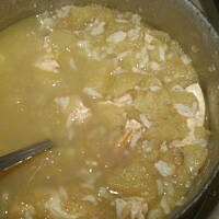 kurczak z jabłkiem, ryżem i cynamonem po 8 m-cu