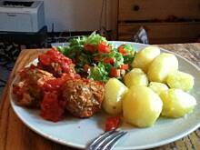 Fot. loleczka_87, Pulpety mielone z pieczarkami w pomidorach