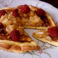 Puszysty omlet - szybki deser