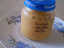 Fot. Wróbelek, marchewka z jabłkiem i kurczakiem po 6 m-cu