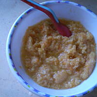 marchewka z jabłkiem i kurczakiem po 6 m-cu