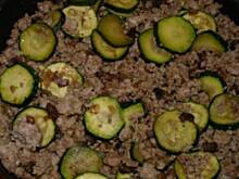 Fot. Anna Z, Mięso mielone z cukinią i pieczarkami