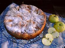 Fot. Madziulka;), Najprostsze ciasto z jabłkami