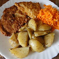 Pieczone ziemniaczki w ziołach