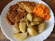 Fot. IgaZet, Kotleciki z piersi kurczaka w cieście