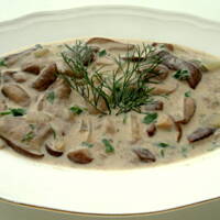 Aromatyczny sos z borowików