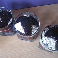 Deser jagodowo - jogurtowy z płatkami owsianymi górskimi