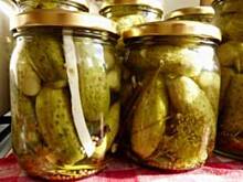 Fot. Anna Z, Ogórki korniszone z miodem