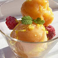 Sorbet brzoskwiniowy