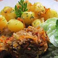 Kurczak w jarzynach zapieczony