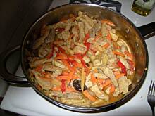 Fot. Kropeczka81, schab z warzywami po chińsku