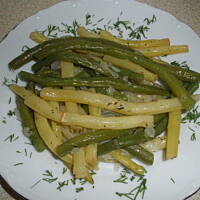 Fasolka szparagowa z tymiankiem