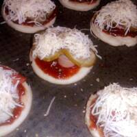 Pizzerinki na cieście twarogowym