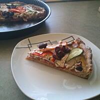 Razowa tarta z warzywami Light