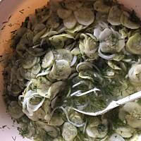 Sałatka Ogórkowa na zimę