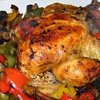 Kurczak z Warzywami z piekarnika (seria " Pomysł na obiad")