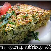 Tarta cukiniowa na obiad