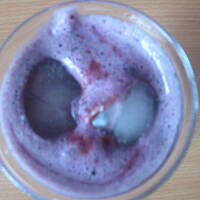 Kawa mrożona jagodowa