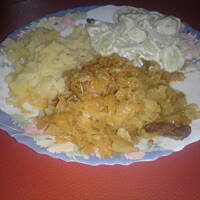 kapusta duszona mojej mamy