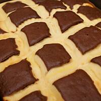 Sernik Czekoladowy w " Kratkę"