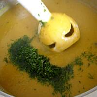 Zupa Krem z Warzyw z Grzankami. (seria " Pomsył na obiad")