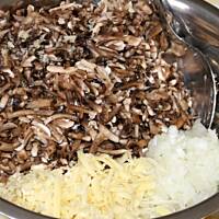 Zrazy drobiowe z pieczarkami. (z serii " Pomysł na obiad")