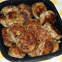 Zrazy drobiowe z pieczarkami. (z serii " Pomysł na obiad")