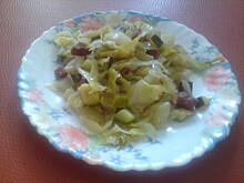 Fot. Kolorowa75, Bigos z młodej kapusty i cukini