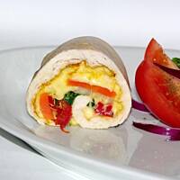 Roladki z serem i marchewką