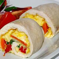 Roladki z serem i marchewką