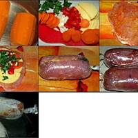 Roladki z serem i marchewką