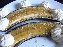 Fot. BernadettaP, Grillowane banany z karmelem