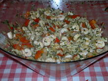 Fot. andusia, Sałatka z łososiem.