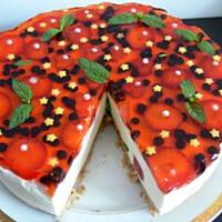 Sernik na zimno z niespodzianką