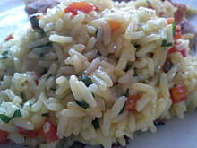 Fot. Ann93, Risotto z papryką i natką