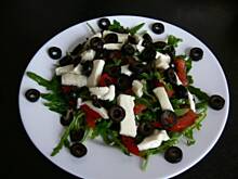 Fot. BernadettaP, Włoska sałatka z olejem arganowym