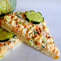 Pasta łososiowo-jajeczna