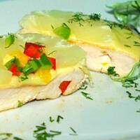 Kurczak z Ananasem i Papryką