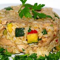 Gotowany Kurczak z Ryżem na Ostro