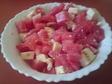 Fot. Kolorowa75, sałatka arbuzowa