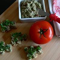 Pomidorowo- szpinakowa pasta z tofu