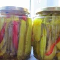 Słodko-kwaśne ogórki kanapkowe