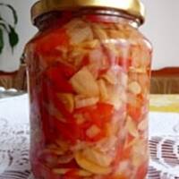Sałatka pieczarkowo-paprykowa do słoików