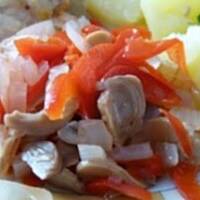 Sałatka pieczarkowo-paprykowa do słoików