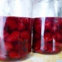 Maliny w cukrze na zimę